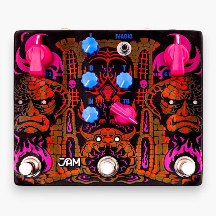 JAM Pedals Tiny Amp Destroyer Stu Mackenzie King Gizzard Signature Drive Pedal (JAM-TAD) - Gsus4
