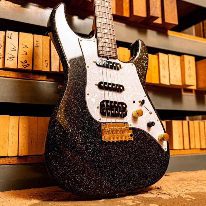 James Tyler | JTG - MK1 | Modern HSS Axe | Black Sparkle (JTG-MK1 Black Metallic) - Gsus4