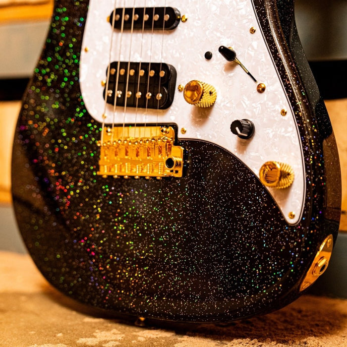 James Tyler | JTG - MK1 | Modern HSS Axe | Black Sparkle (JTG-MK1 Black Metallic) - Gsus4