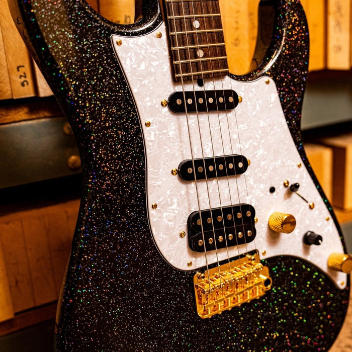 James Tyler | JTG - MK1 | Modern HSS Axe | Black Sparkle (JTG-MK1 Black Metallic) - Gsus4