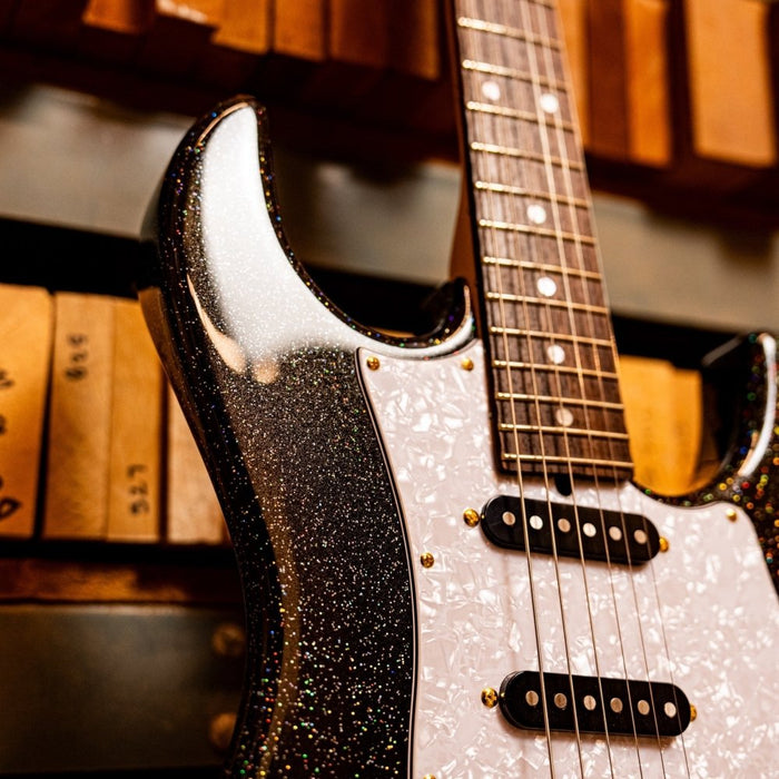 James Tyler | JTG - MK1 | Modern HSS Axe | Black Sparkle (JTG-MK1 Black Metallic) - Gsus4