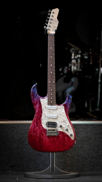 James Tyler | USA | Studio Elite HD | HSS | Jimburst Over Cherry Red Shmear (JT - USA - Jim - Cherry - SHMR) - Gsus4