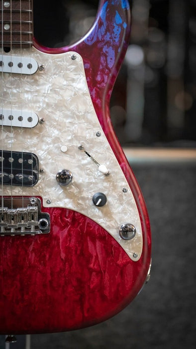 James Tyler | USA | Studio Elite HD | HSS | Jimburst Over Cherry Red Shmear (JT - USA - Jim - Cherry - SHMR) - Gsus4