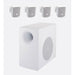 JBL C50PACK - Packaged Surface - Mount Subwoofer - Satellite Loudspeaker System White (JBL-CTRL50PACK-WH) - Gsus4