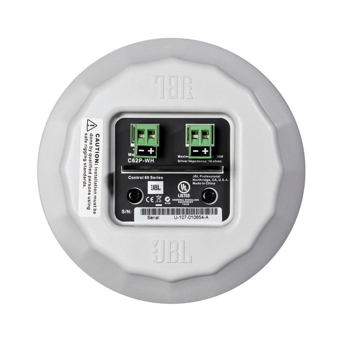 JBL Control 62P - Ultra - Compact Mid - High Satellite Pendant Speaker White - Priced as Each Sold as Pair (JBL-CTRL62P-WH) - Gsus4