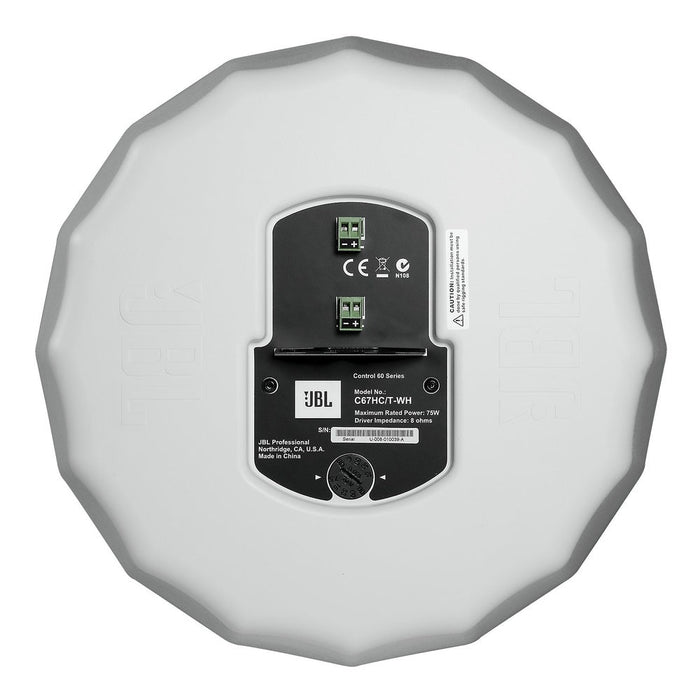 JBL Control 67 HC/T - Narrow 75 degree Coverage HighCeiling Pendant Speaker White - Priced as Each Sold as Pair (JBL-CTRL67HCT-WH) - Gsus4