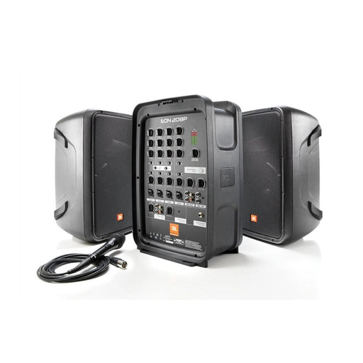 JBL EON 208P 2 - Way PA Speaker System w/ Powered 8 - Channel Mixer & Bluetooth Audio (JBL-EON208P) - Gsus4