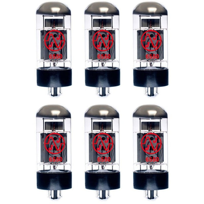JJ Electronic 6550 Power Tube (Matched Sixtet) (JJ6550SIXTET) - Gsus4