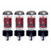 JJ Electronic 6V6S Power Tubes Matched Quad (JJ6V6SQUAD) - Gsus4