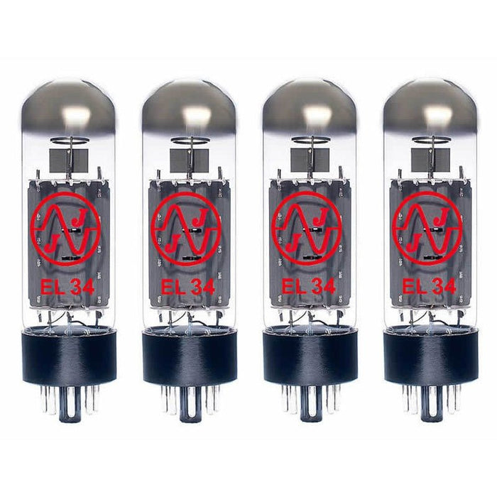 JJ Electronic EL34 Power Tubes (Matched Quad) (JJEL34QUAD) - Gsus4
