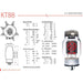 JJ Electronic KT88 Power Tubes (Matched Sixtet) (JJKT88SIXTET) - Gsus4