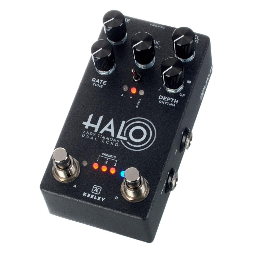 Keeley Halo Andy Timmons Dual Echo エコー Keeley Halo – Andy Timmons Dual Echo Pedal – Stompbox.in