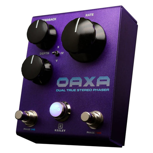 Keeley | OAXA | Dual True Stereo Phaser | Purple (KOAXA) - Gsus4