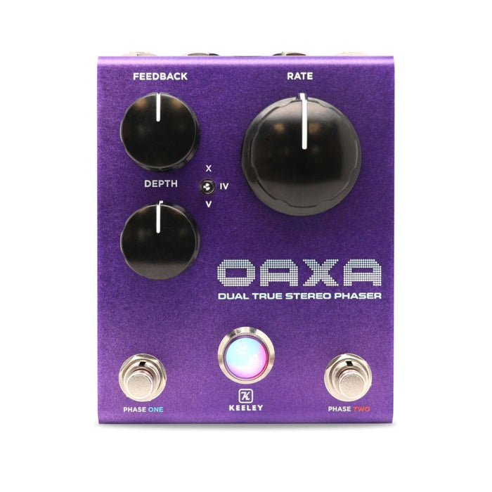 Keeley | OAXA | Dual True Stereo Phaser | Purple (KOAXA) - Gsus4
