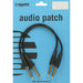 Klotz AB-JJ0030 Balanced TRS Patch Cables 30cm Straight / Straight 2 Pack