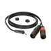 Klotz AY9A-0200 Y-Cable Angled 3.5mm TRS to Dual XLR Male 2M (AY9A-0200) - Gsus4