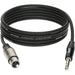 Klotz GRG1FP0600 Greyhound XLR Female To 1/4" TRS Jack Balanced Cable 6M (GRG1FP0600) - Gsus4