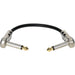 Klotz KPM015RR Pedal Patch Cable 1/4" TS Angled to Angled Gold Tip - 15cm (KPM015RR) - Gsus4