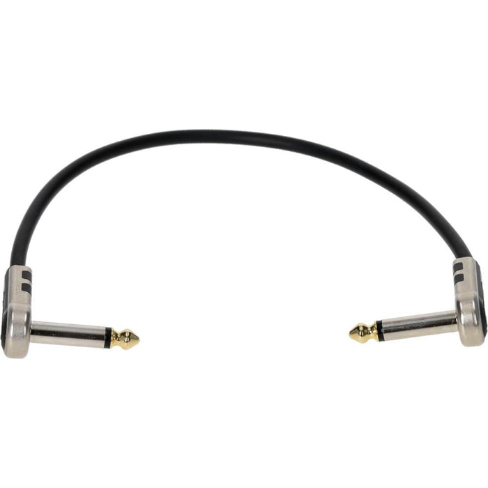 Klotz KPM015RR Pedal Patch Cable 1/4" TS Angled to Angled Gold Tip - 30cm (KPM030RR) - Gsus4
