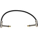 Klotz KPM015RR Pedal Patch Cable 1/4" TS Angled to Angled Gold Tip - 30cm (KPM030RR) - Gsus4
