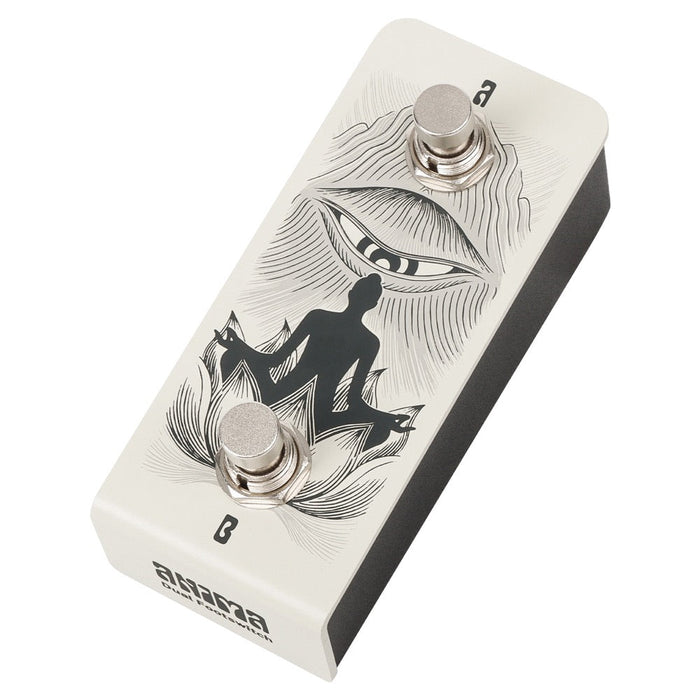 Klowra | ANIMA | Vertical | Universal Dual Momentary Footswitch | w/ TRS Map Toggle Switch (Klowra-ANIMA-vertical) - Gsus4