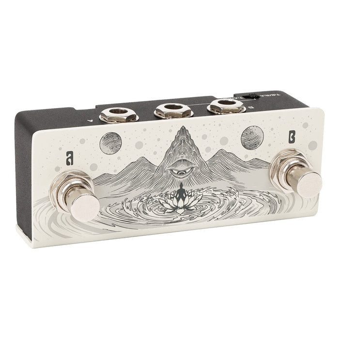 Klowra | ANIMUS | Horizontal | Universal Dual Momentary Footswitch | w/ TRS Map Toggle Switch (Klowra-Animus-Horizontal) - Gsus4