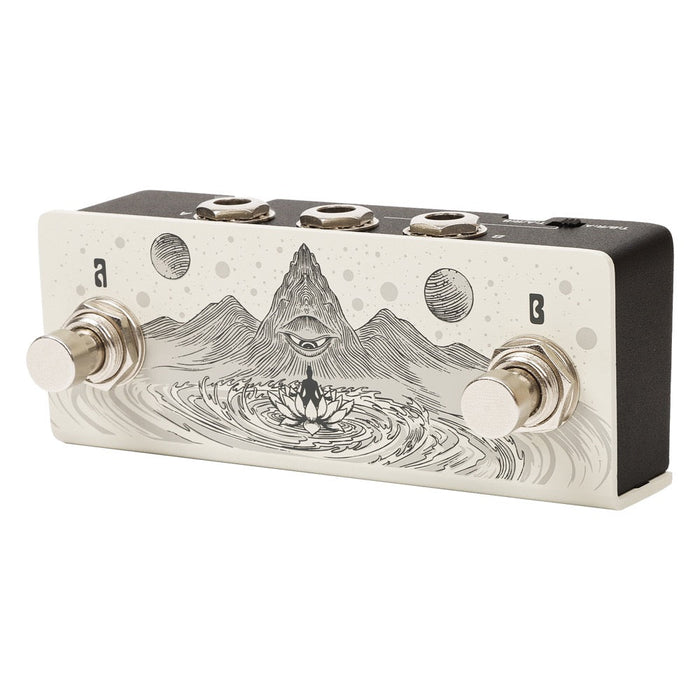 Klowra | ANIMUS | Horizontal | Universal Dual Momentary Footswitch | w/ TRS Map Toggle Switch (Klowra-Animus-Horizontal) - Gsus4