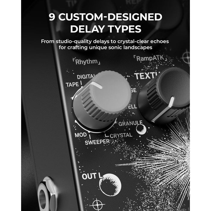 Klowra | EVERLAST | 9 - Mode Stereo Delay w/ Studio - Grade 32 - Bit DSP (Klowra - Everlast - Delay) - Gsus4