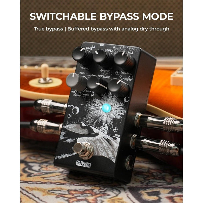 Klowra | EVERLAST | 9 - Mode Stereo Delay w/ Studio - Grade 32 - Bit DSP (Klowra - Everlast - Delay) - Gsus4