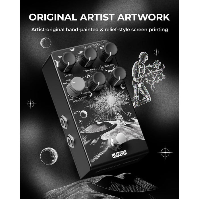 Klowra | EVERLAST | 9 - Mode Stereo Delay w/ Studio - Grade 32 - Bit DSP (Klowra - Everlast - Delay) - Gsus4