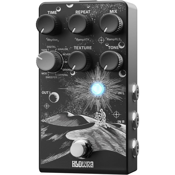 Klowra | EVERLAST | 9 - Mode Stereo Delay w/ Studio - Grade 32 - Bit DSP (Klowra - Everlast - Delay) - Gsus4