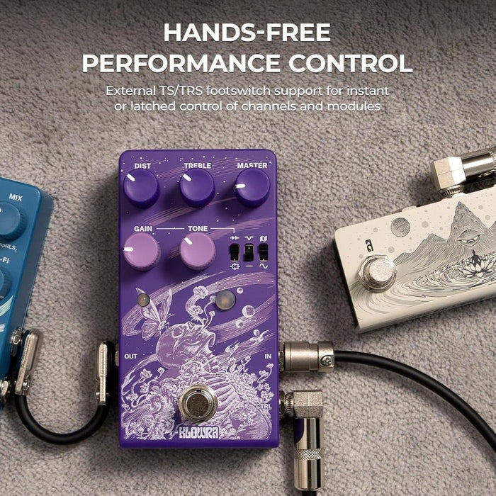 Klowra | GNASH | Analog Dual - Channel Distortion w/ Built - in Wavefolder (Klowra-Gnash) - Gsus4