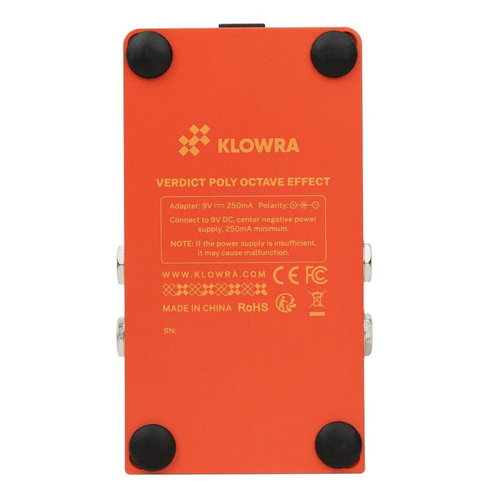 Klowra | VERDICT | Polyphonic Octave & Pitch Shifter (Klowra-Verdict-Oct) - Gsus4