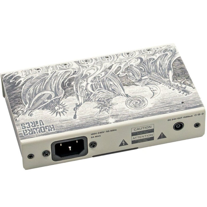Klowra | VIRES | Universal Pedal Isolated Power Supply | High Current & Low Profile | 1x 24V EIAJ Output & 6x 9V / 500mA | w/ Built - in Universal IEC Input (Klowra-Vires-PSU) - Gsus4