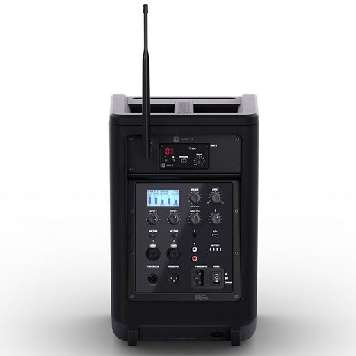 LD Systems | ANNY8 HHDB6 | Portable Battery - Powerered Loudspeaker | w/ Wireless Mic (655 - 679 Mhz) (LDS - ANNY8HHDB6) - Gsus4