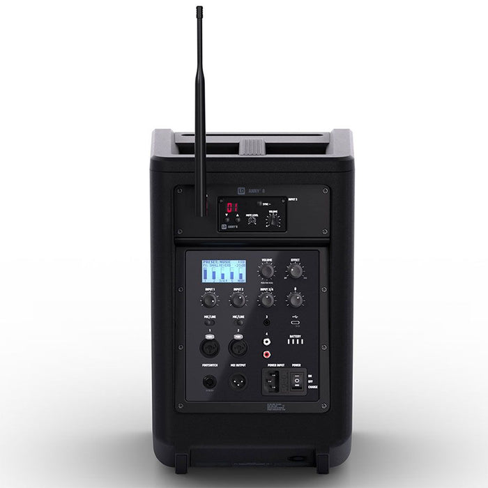 LD Systems | ANNY8 HHDB6 | Portable Battery - Powerered Loudspeaker | w/ Wireless Mic (655 - 679 Mhz) (LDS - ANNY8HHDB6) - Gsus4
