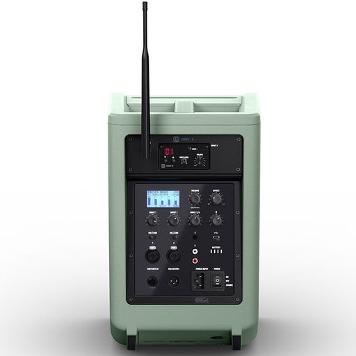 LD Systems | ANNY8 HHDB6GN | Portable Loudspeaker | w/ Wireless Mic (655 - 679 Mhz) | Green (LDS - ANNY8HHDB6GN) - Gsus4