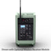 LD Systems | ANNY8 | Portable Battery - Powerered Loudspeaker | w/ Mixer & Bluetooth | Green (LDS - ANNY8GN) - Gsus4