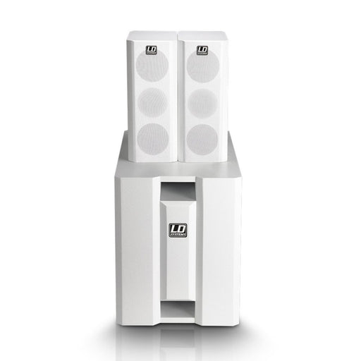 LD Systems | DAVE8 | Compact Active PA System | White (LDS - DAVE8XSW) - Gsus4