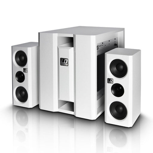 LD Systems | DAVE8 | Compact Active PA System | White (LDS - DAVE8XSW) - Gsus4