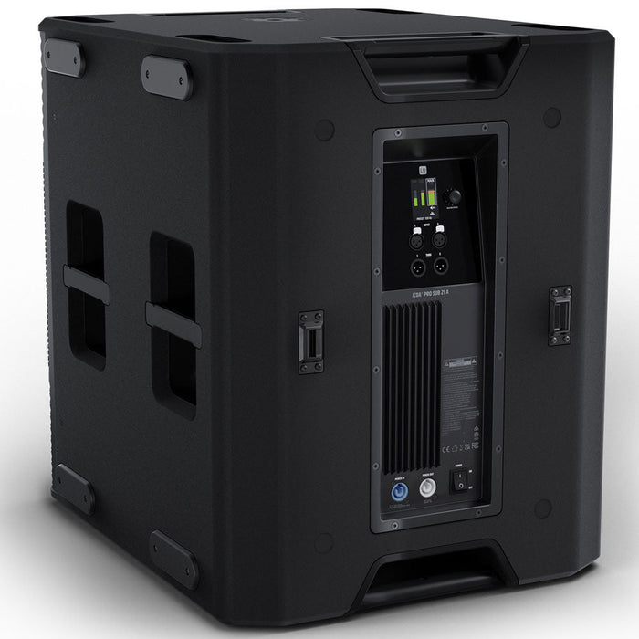 LD Systems | ICOA Pro | SUB 21A | 136db SPL 3000W PEAK 21" Powered Subwoofer | w/ 4.5" Voice Coil & DSP (LDS-ICOASUB21APRO) - Gsus4