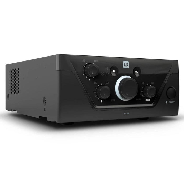 LD Systems | IMA 120 | 120W Class D 70V / 100V Amplifier & Mixer | Built - in Bluetooth Audio Stream (LDS-IMA120) - Gsus4