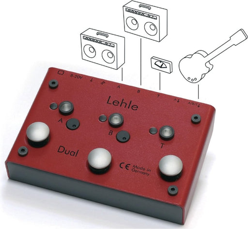 Lehle DUAL SGoS Hum-Free ABY switcher with MIDI (LHDUS) - Gsus4