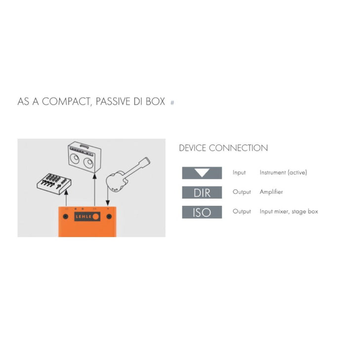 Lehle | P - Split III | Transformer Isolated Passive Splitter & DI Box (LHPS3) - Gsus4