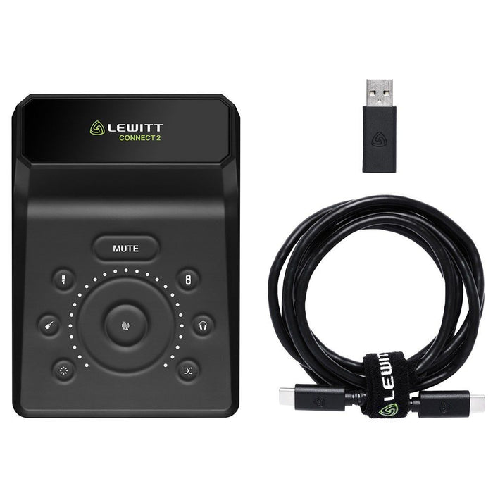 Lewitt | CONNECT 2 | USB - C Audio Interface for Creators & Musicians w/ DSP (58/CONNECT2) - Gsus4