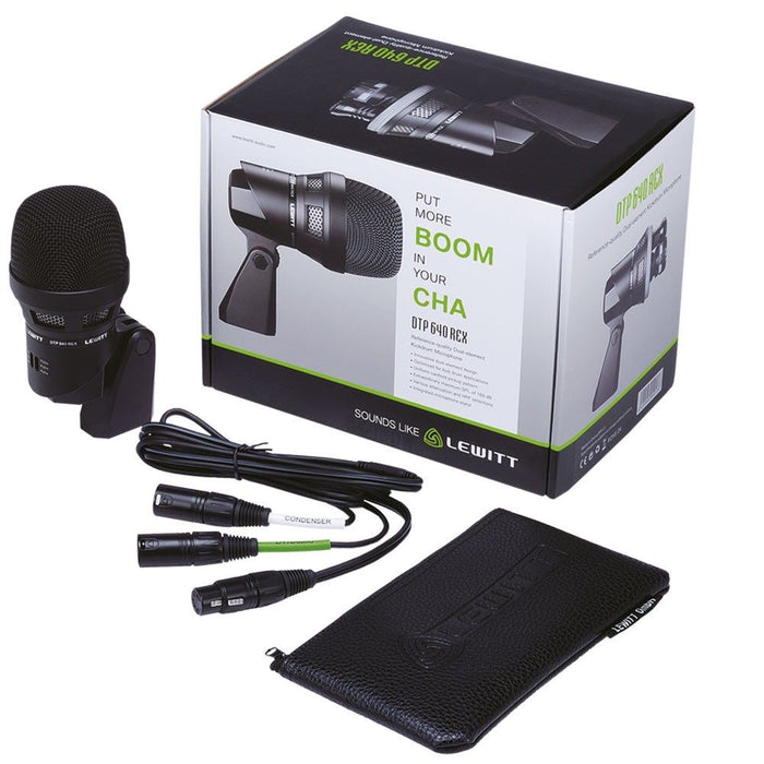 Lewitt | DTP 640 REX | Dual Element Kick Drum Microphone (58/DTP640REX) - Gsus4