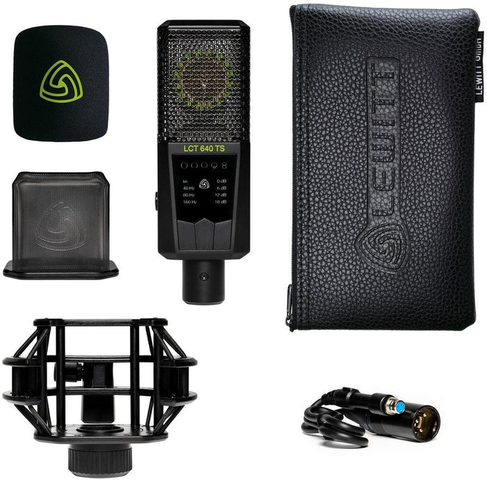 Lewitt | LCT 640 TS | 1" True Condensor Multi - Pattern FET Studio Microphone (58/LCT640TS) - Gsus4