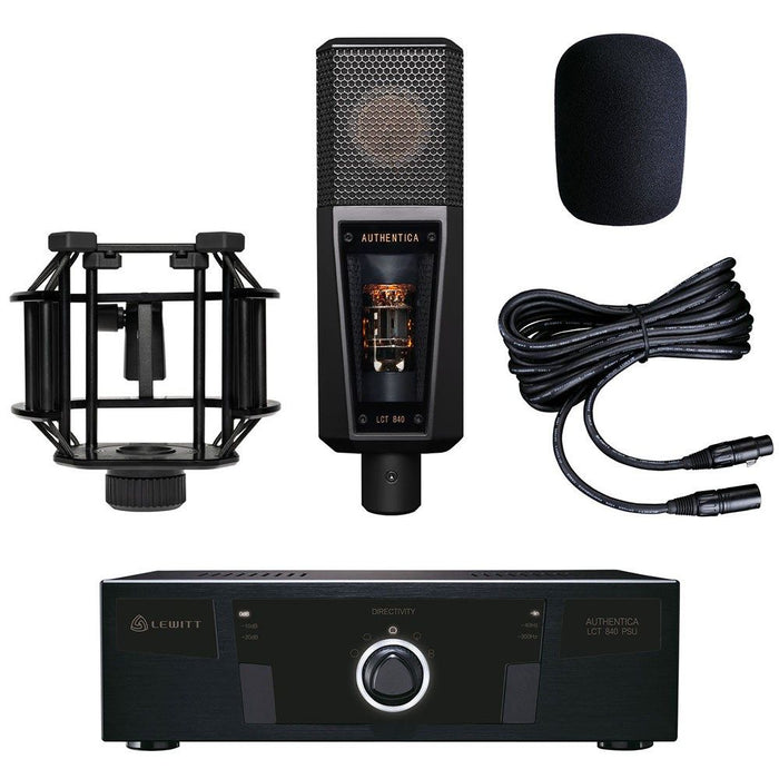 Lewitt | LCT 840 | Multi - Pattern 12AX7 Tube Condenser Microphone (58/LCT840) - Gsus4