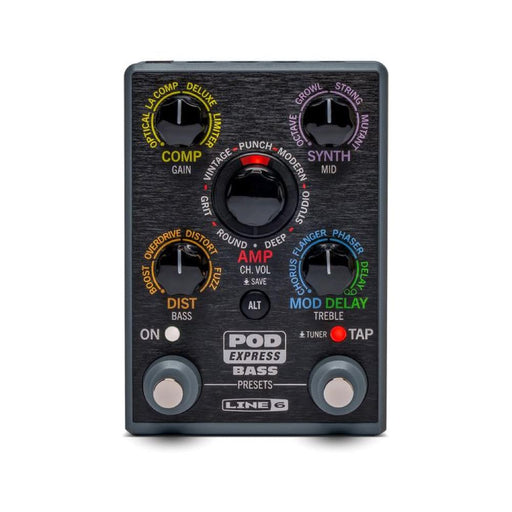 Line 6 | POD EXPRESS Bass | Portable Multi Effects & Stereo Amp / Cabinet Modeller (AAF6732) - Gsus4