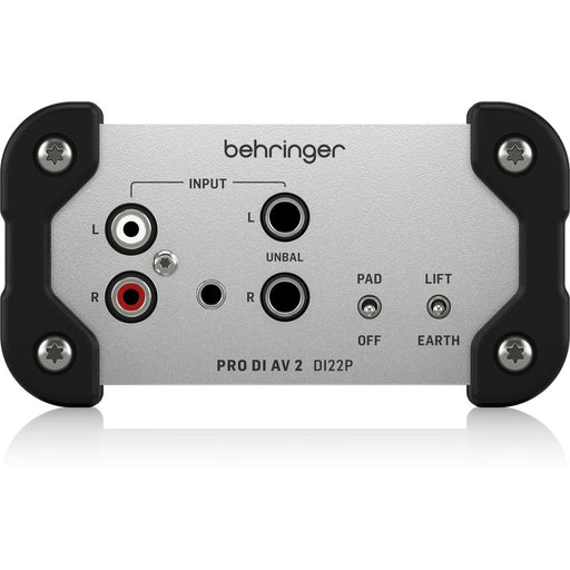 Behringer DI 22P Passive Stereo DI Box